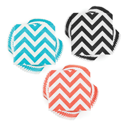 Assorted Chevron Napkins