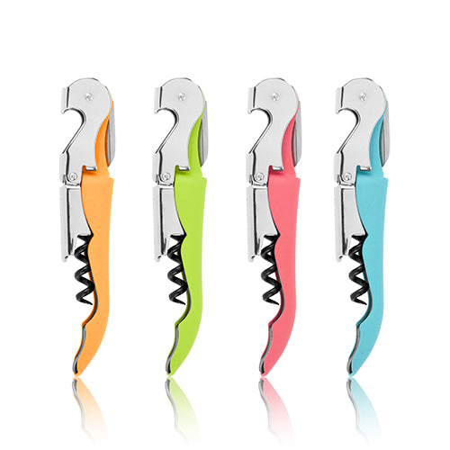 Truetap™: Soft-Touch Double-Hinged Corkscrew