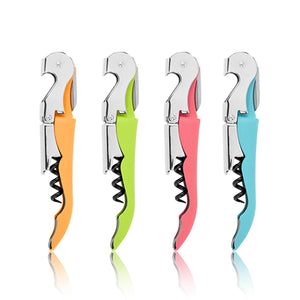Truetap™: Soft-Touch Double-Hinged Corkscrew