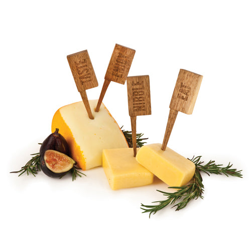 Country Home: Wooden Cheese Markers