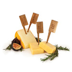 Country Home: Wooden Cheese Markers