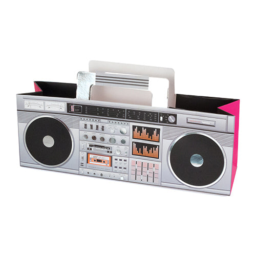 Retro Black Boombox Bag