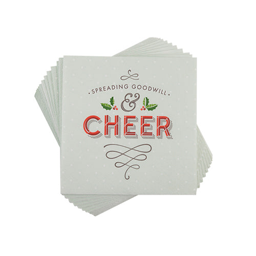 Goodwill and Cheer Napkins