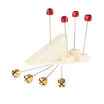 Chime Holiday Party Picks in Gold and Red by True
