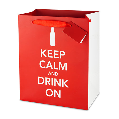 Keep Calm and Drink On 6 Pack Bag