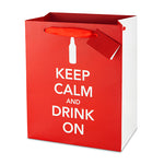 Keep Calm and Drink On 6 Pack Bag
