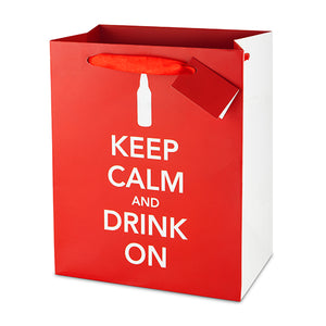 Keep Calm and Drink On 6 Pack Bag