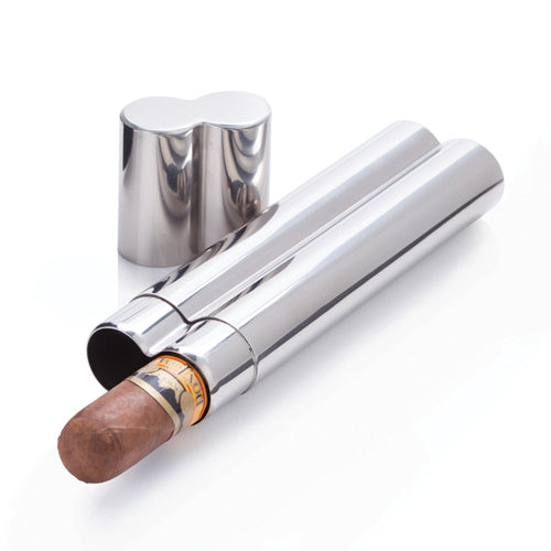 Harrison Stainless Steel Cigar Holder by Viski