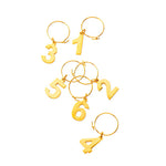 Belmont™ Gold Plated Wine Charms by Viski