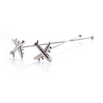 Irving™ Stainless Steel Airplane Stir Sticks by Viski