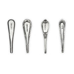 Chateau™ Antique Pewter Cheese Markers by Twine