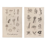 Rustic Farmhouse™ Linen Garden Kitchen Towel Set by Twine