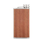 Wood Veneer and Stainless Steel Flask by Foster and Rye