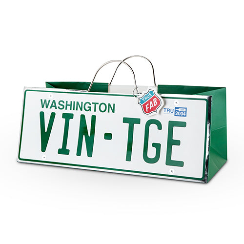 Washington License Plate Gift Bag
