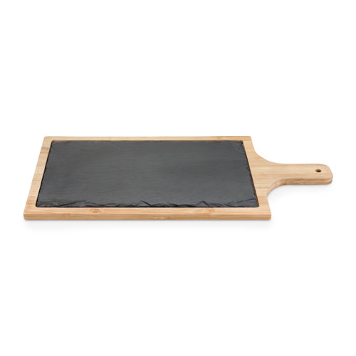 Trim Slate And Bamboo Cheeseboard by True