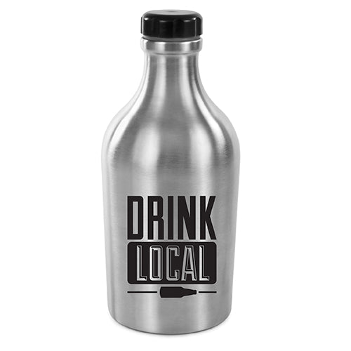 Drink Local Stainless Steel Growler by True
