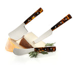 Irving™ Tortoise Shell Stainless Steel Knife Set by Viski