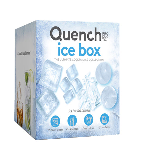 Quench Ice Box, Assorted Ice Cube Tray