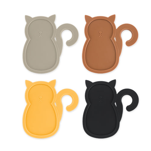 Cat Party Plates (Set of 4)