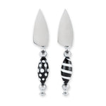 Noir Assorted Cheese Knives by Blush