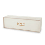 Best Day Ever Wood Wine Box by True