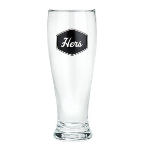 Hers Pilsner Glass by True