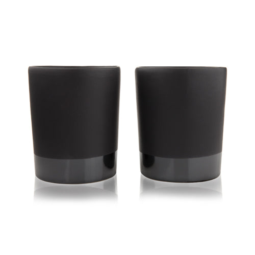 Warren™ Black Stoneware Tumblers by Viski
