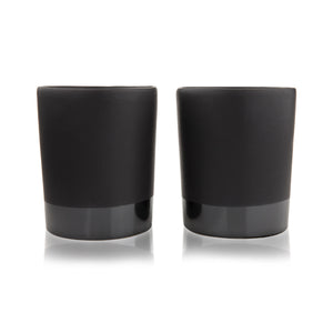 Warren™ Black Stoneware Tumblers by Viski