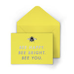 Marketplace: Bee Happy Greeting Card