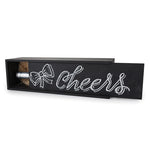 Marketplace™ Single Bottle Chalkboard Wine Box by Twine