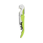 Truetap™ Soft Touch Green Double Hinged Corkscrew by True