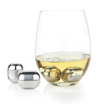 Glacier Rocks® Stainless Steel Wine Globes by Viski