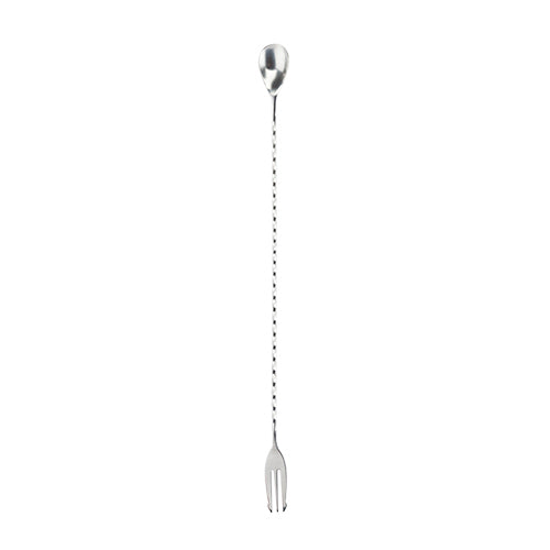 Viski Professional Stainless Steel Trident Barspoon