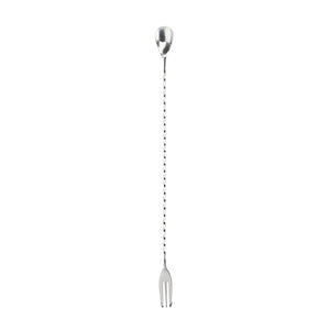 Viski Professional Stainless Steel Trident Barspoon