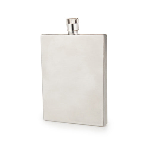 Harrison Stainless Steel Slim Flask by Viski