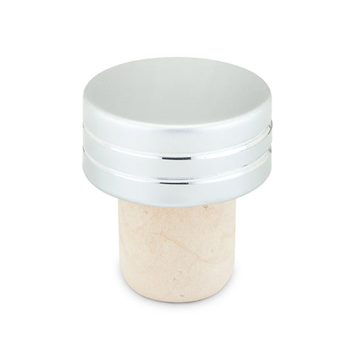 Silver Metallic Bottle Stoppers by True