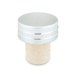 Silver Metallic Bottle Stoppers by True