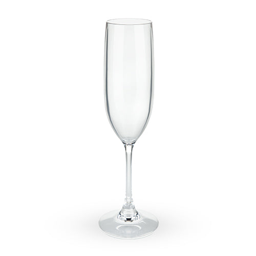 Shatterproof Plastic Champagne Flute by True