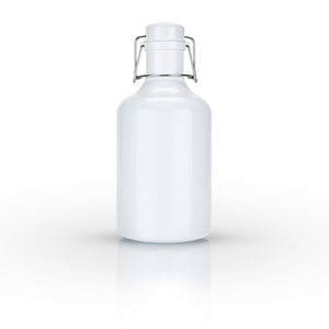 Admiral™ High Gloss White Growler by Viski