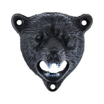 Wall Mounted Bear Cast Iron Bottle Opener by Foster and Rye