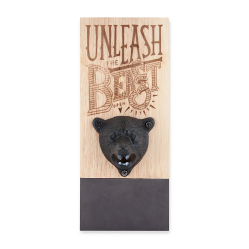Tame The Beast Magnetic Bottle Opener by Foster and Rye