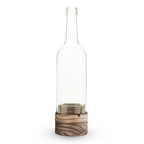 Flicker™: Bottle Shaped Candle Holder