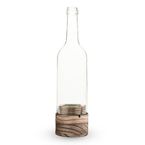 Flicker™: Bottle Shaped Candle Holder