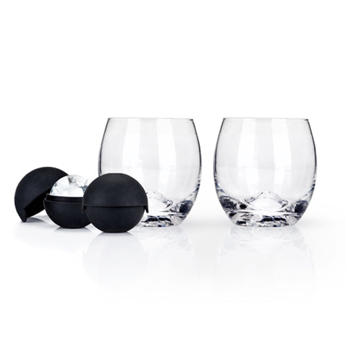 Glacier Rocks® Ice Ball Mold and Tumbler Set by Viski