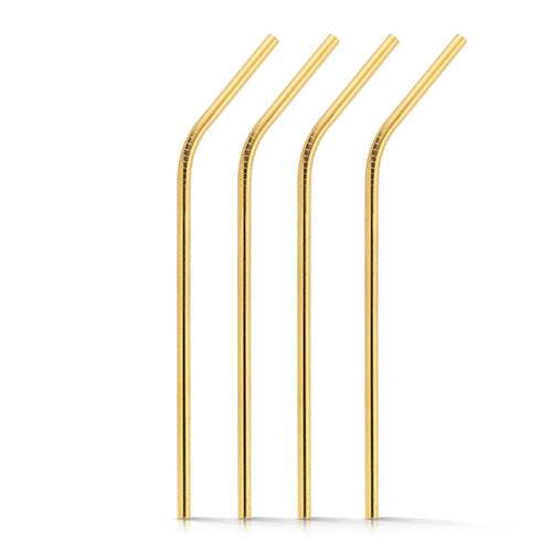 Straws (4-pack) - Gold