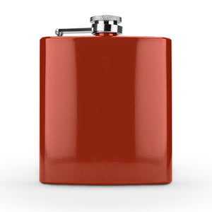 Spectrum Glossy Red 6 Ounce Flask by True