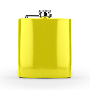 Spectrum Glossy Yellow 6 Ounce Flask by True
