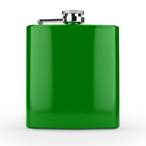Spectrum Glossy Green 6 Ounce Flask by True