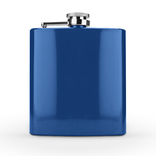 Spectrum Glossy Blue 6 Ounce Flask by True