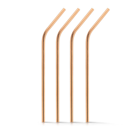 Straws (4-pack) - Copper